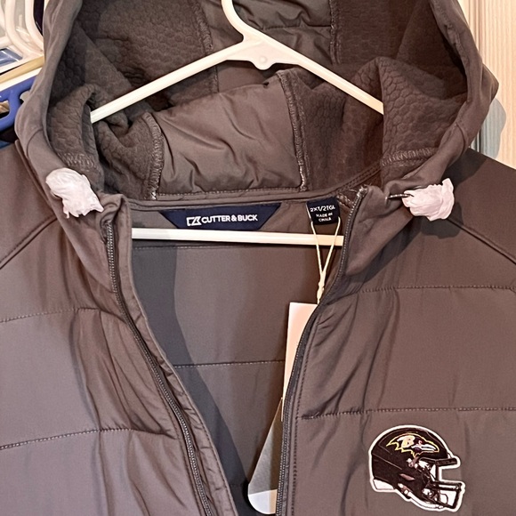 Baltimore Ravens Logo 2XT Jacket NEVER WORN. Brand Cutter & Buck - Picture 4 of 6